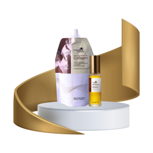 Karseell Set: Mask Bag, Shampoo, Argan Oil Serum, Conditioner